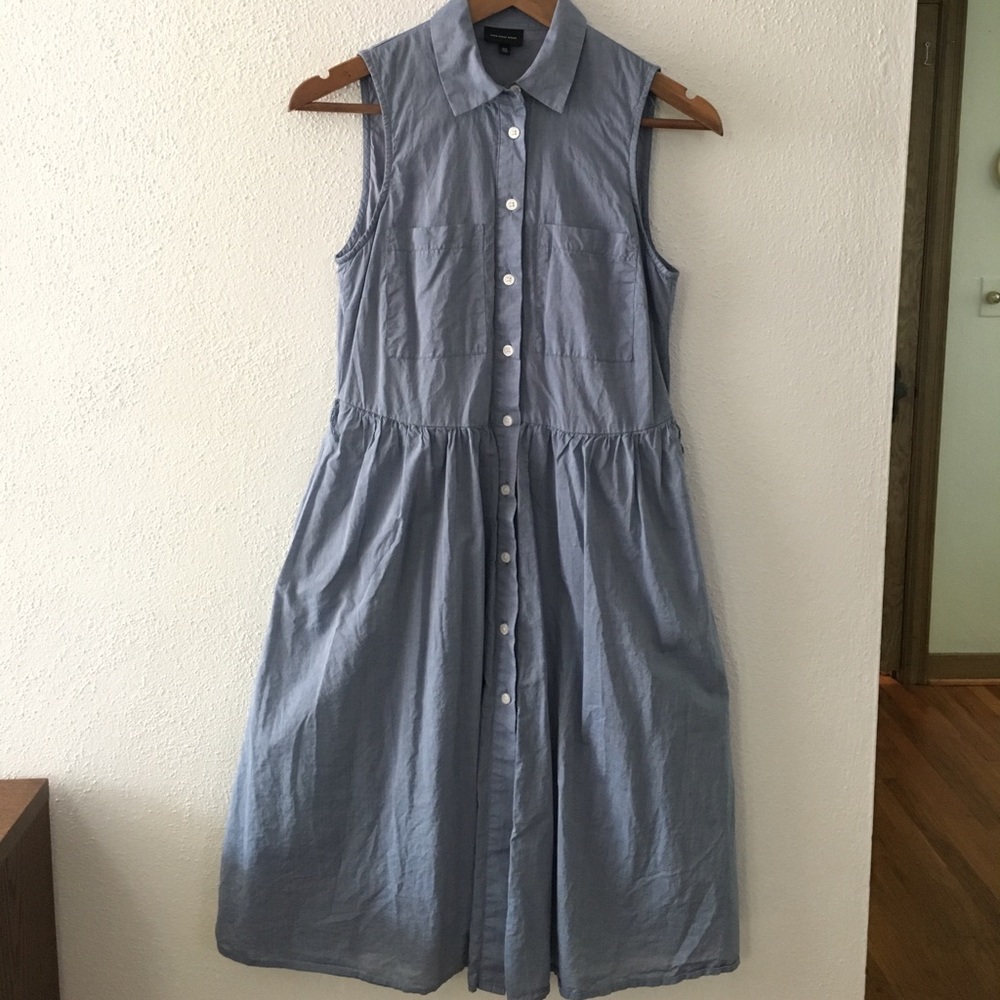 Who What Wear chambray shirt dress